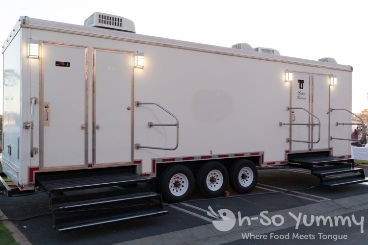 upscale mobile bathrooms at the St Regis Monarch Beach upscale mobile bathrooms at the St Regis Monarch Beach