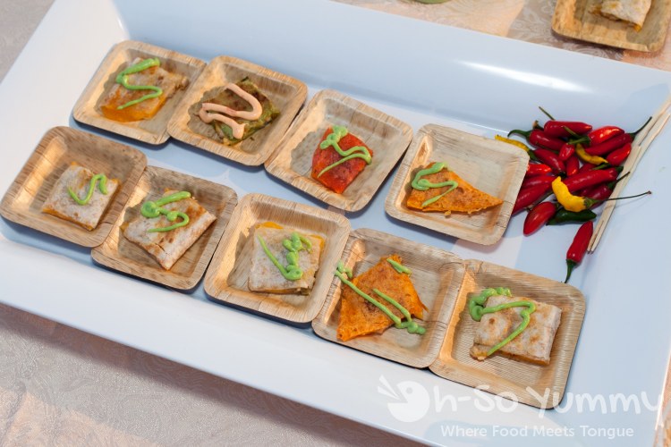 chef kimmy tang quesadillas at food jazz and wine event chef kimmy tang quesadillas at food jazz and wine event