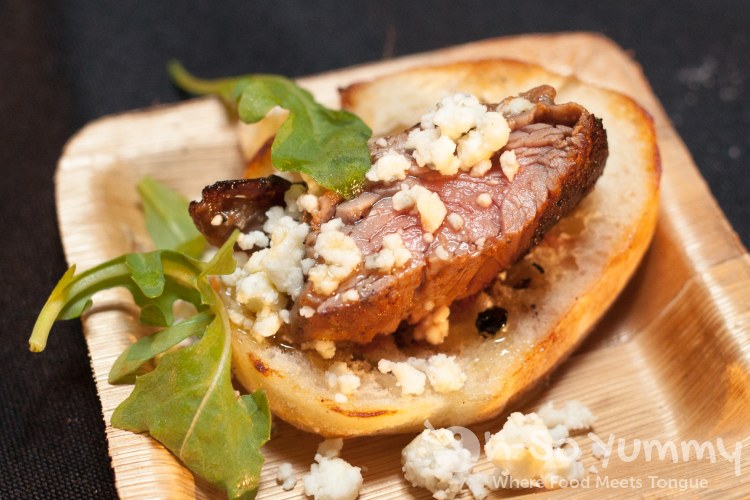 Morton steakhouse at food jazz and wine event Morton steakhouse at food jazz and wine event