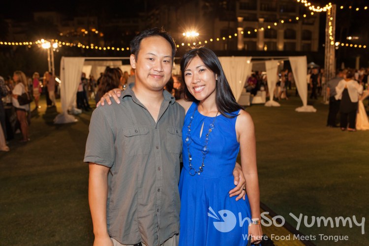 Dennis and Lynn at food jazz and wine event at St Regis Dennis and Lynn at food jazz and wine event at St Regis