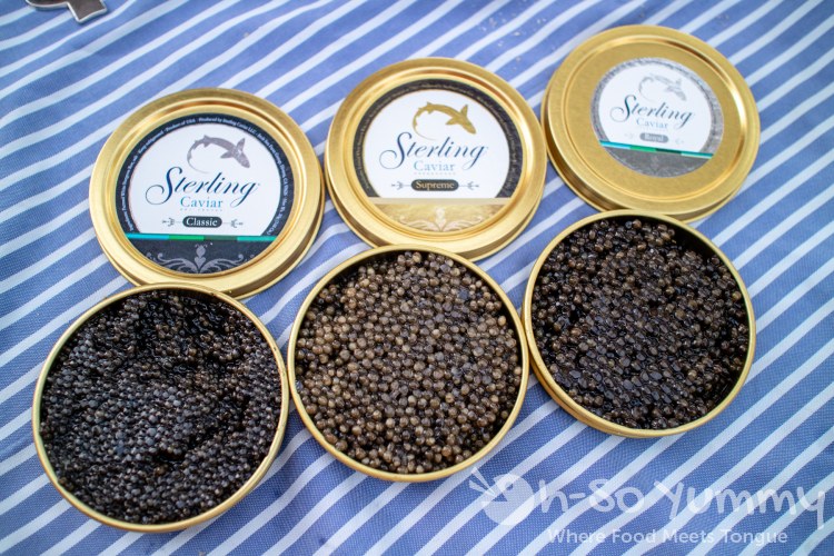 Sterling Caviar Classic, Royal and Supreme sampler pack Sterling Caviar Classic, Royal and Supreme sampler pack