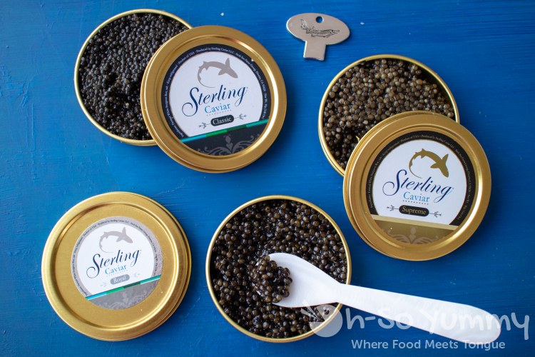 Sterling Caviar Classic, Royal and Supreme sampler pack Sterling Caviar Classic, Royal and Supreme sampler pack