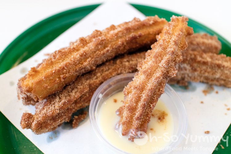 hot churros at The Taco Stand in North Park of San Diego hot churros at The Taco Stand in North Park of San Diego