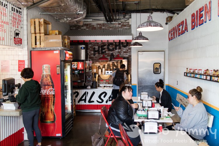 inside The Taco Stand in North Park of San Diego inside The Taco Stand in North Park of San Diego