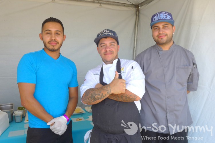 chef mikel anthony and crew at Harborfest Tacos and Spirits chef mikel anthony and crew at Harborfest Tacos and Spirits