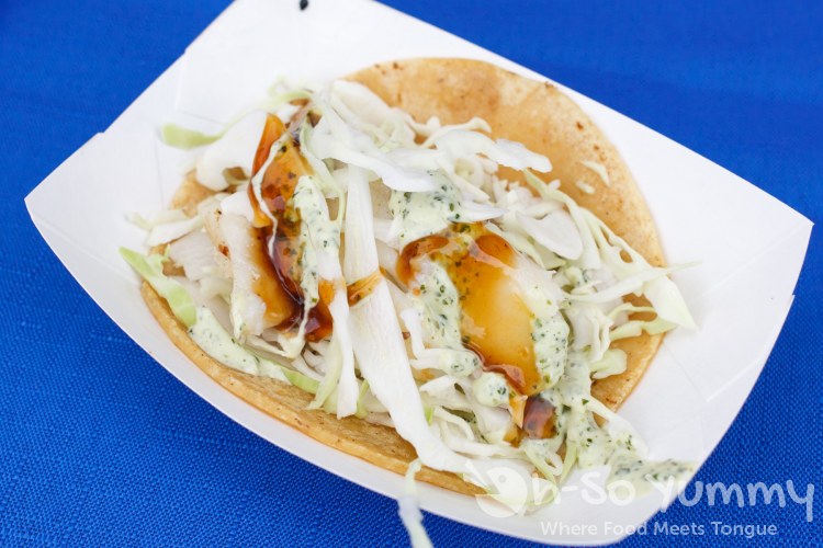 fish tacos from Casanova Fish Tacos at Tacos and Tequila Festival fish tacos from Casanova Fish Tacos at Tacos and Tequila Festival