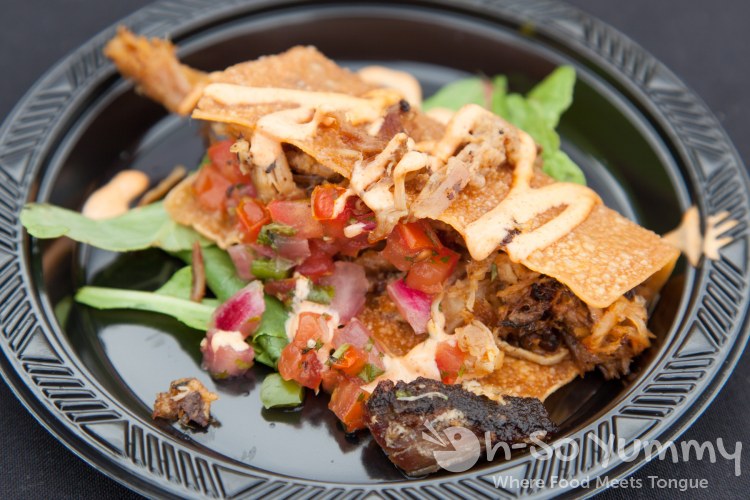 West Coast Tavern wonton tacos at Tacotopia at the Track West Coast Tavern wonton tacos at Tacotopia at the Track