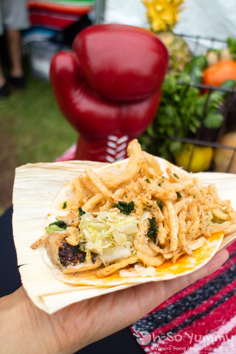 Sandbar TKO Taco during Tacotopia in Golden Hill Park San Diego Sandbar TKO Taco during Tacotopia in Golden Hill Park San Diego