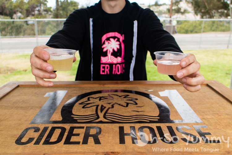 101 Cider House offering ciders during Tacotopia in Golden Hill Park San Diego 101 Cider House offering ciders during Tacotopia in Golden Hill Park San Diego