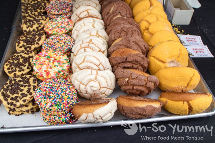 Mexican bakery treats during Tacotopia in Golden Hill Park San Diego Mexican bakery treats during Tacotopia in Golden Hill Park San Diego