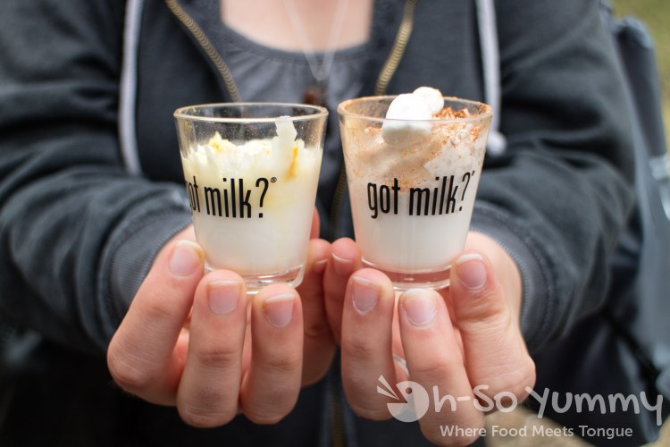 Milk shots during Tacotopia in Golden Hill Park San Diego Milk shots during Tacotopia in Golden Hill Park San Diego