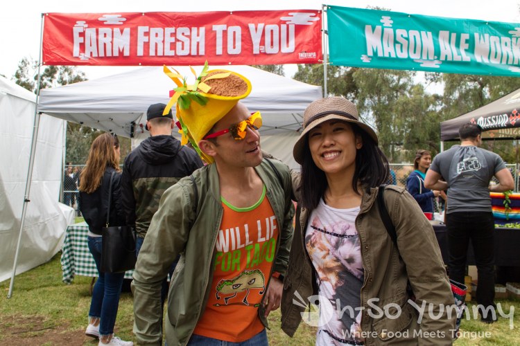 Taco Guy during Tacotopia in Golden Hill Park San Diego Taco Guy during Tacotopia in Golden Hill Park San Diego