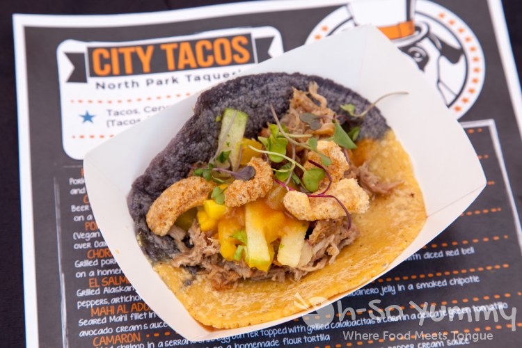 City Tacos carnitas taco at Tacotopia City Tacos carnitas taco at Tacotopia