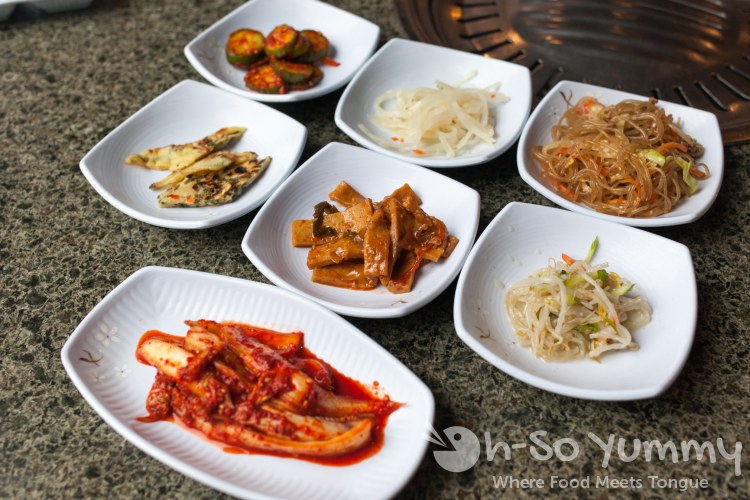 Banchan at Taegukgi Korean BBQ Banchan at Taegukgi Korean BBQ