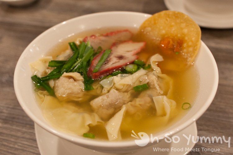 Wonton and Dumpling Egg Noodle at Tim Ky Noodle in San Diego Wonton and Dumpling Egg Noodle at Tim Ky Noodle in San Diego