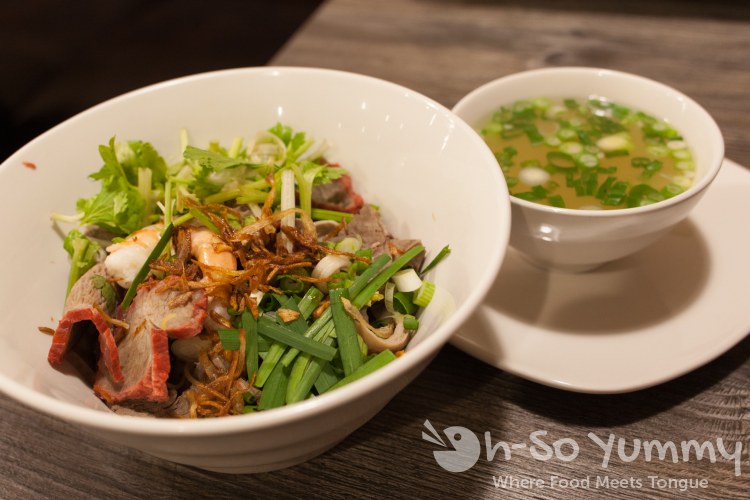 My Tho Rice Noodle at Tim Ky Noodle in San Diego My Tho Rice Noodle at Tim Ky Noodle in San Diego