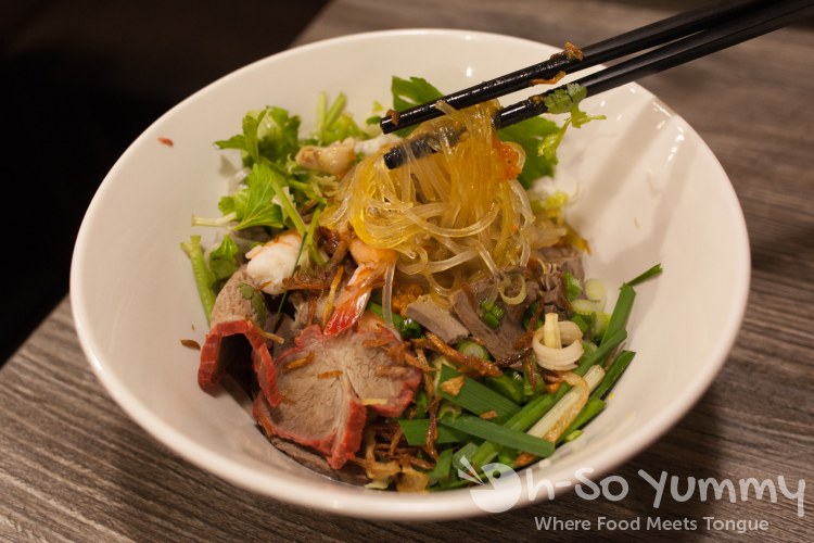 My Tho Rice Noodle at Tim Ky Noodle in San Diego My Tho Rice Noodle at Tim Ky Noodle in San Diego