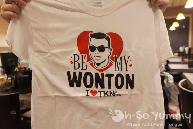 Be My Wonton shirt at Tim Ky Noodle in San Diego Be My Wonton shirt at Tim Ky Noodle in San Diego