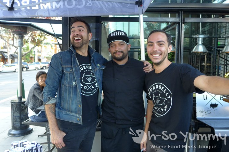 Underbelly employees and chef Rueben at Taste of Little Italy 2015 Underbelly employees and chef Rueben at Taste of Little Italy 2015