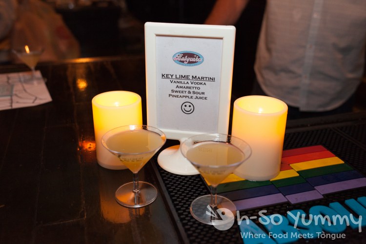 Key Lime Martini at Babycakes Key Lime Martini at Babycakes