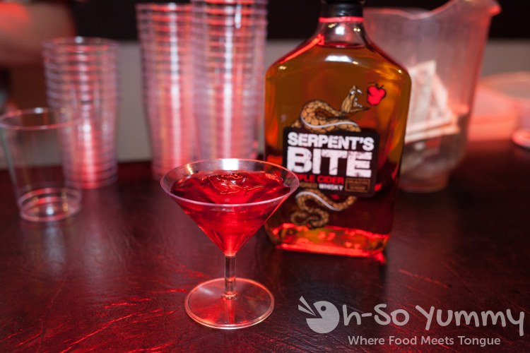 Serpent's Bite martini at Urban Mo's Serpent's Bite martini at Urban Mo's