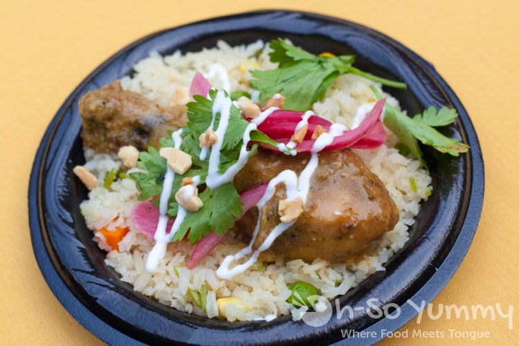 pollo mole verde from Barra Barra at Taste of Old Town 2015 pollo mole verde from Barra Barra at Taste of Old Town 2015