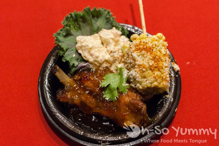 jalapeno agave-glazed pork ribs from Old Town Tequila Factory at Taste of Old Town 2015 jalapeno agave-glazed pork ribs from Old Town Tequila Factory at Taste of Old Town 2015