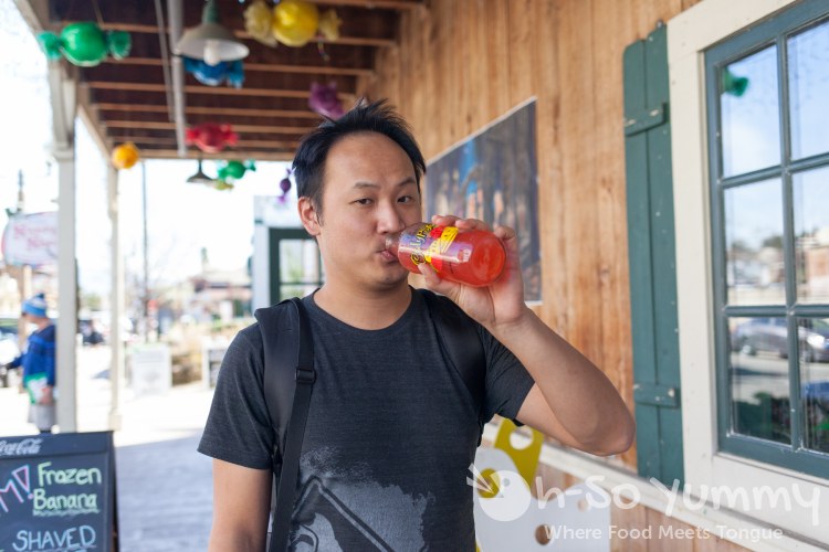refreshing calypso outside Old Town Sweet Shop in Old Town Temecula refreshing calypso outside Old Town Sweet Shop in Old Town Temecula