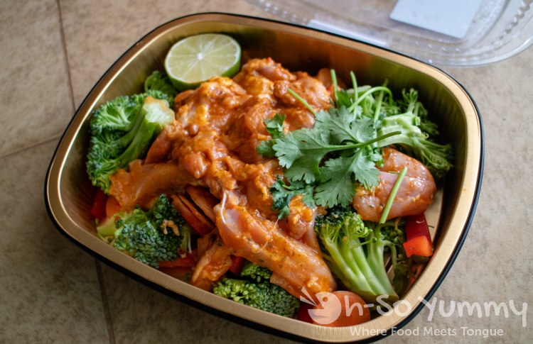 Thai Chicken prepacked meal from Sprouts Farmers Market Thai Chicken prepacked meal from Sprouts Farmers Market