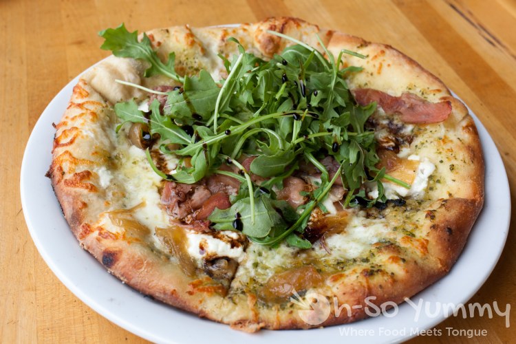 the righteous pig pizza at The Haven Pizzeria in San Diego the righteous pig pizza at The Haven Pizzeria in San Diego