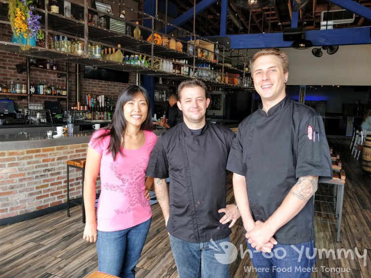 Chef Chad Brunette and Chef John Hamaker at The Rail in Hillcrest San Diego Chef Chad Brunette and Chef John Hamaker at The Rail in Hillcrest San Diego