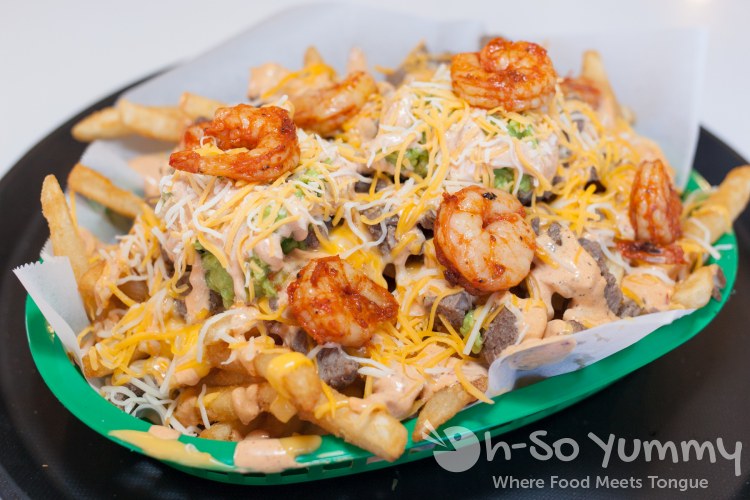 mar y tierra fries at The Taco Stand in Encinitas mar y tierra fries at The Taco Stand in Encinitas