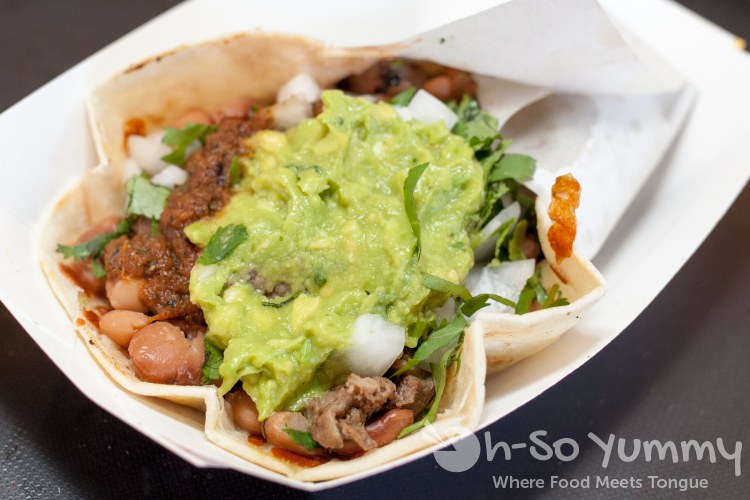 sonora taco at The Taco Stand in Encinitas sonora taco at The Taco Stand in Encinitas