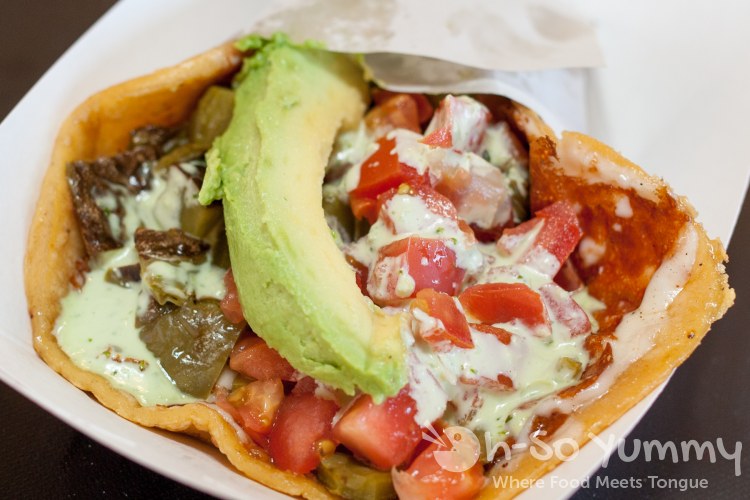 nopal taco at The Taco Stand in Encinitas nopal taco at The Taco Stand in Encinitas