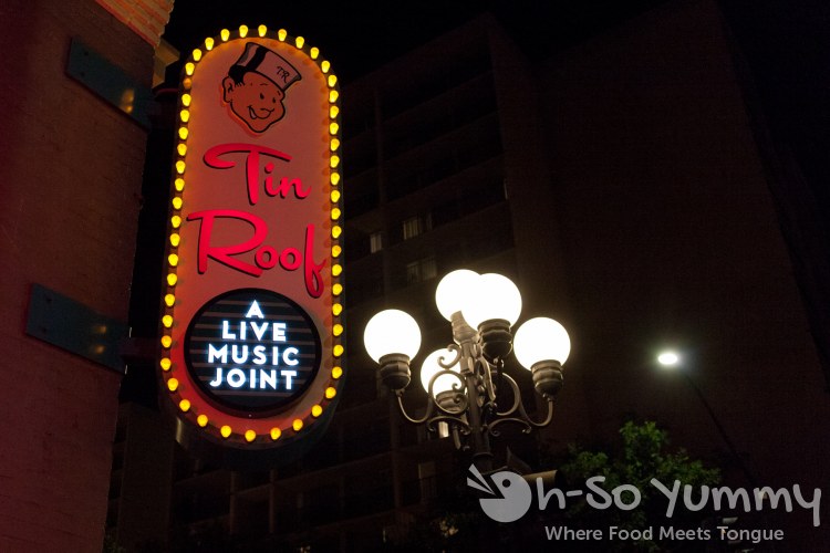 Tin Roof in downtown San Diego Tin Roof in downtown San Diego