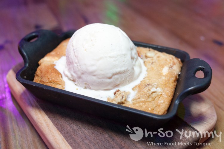 Cast Iron Cookie at Tin Roof in downtown San Diego Cast Iron Cookie at Tin Roof in downtown San Diego