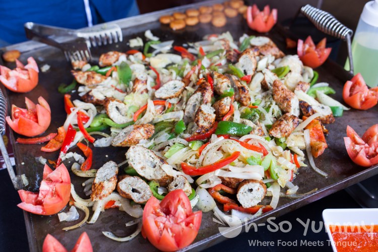 Gourmet India samples during Toast of Gaslamp Gourmet India samples during Toast of Gaslamp