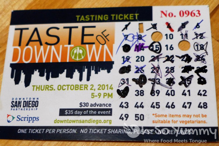 Taste of Downtown 2014 - Ticket Taste of Downtown 2014 - Ticket
