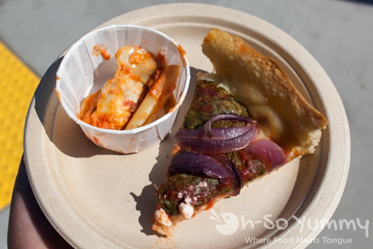 Taste of North Park 2014 - pasta and deep dish pizza at Lefty's Chicago Pizza Taste of North Park 2014 - pasta and deep dish pizza at Lefty's Chicago Pizza