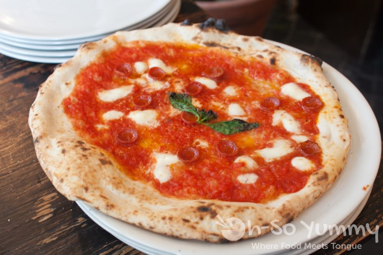 Taste of North Park 2014 - pizza at Calabria Taste of North Park 2014 - pizza at Calabria