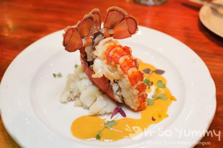 lobster tail at Tostadas North Park lobster tail at Tostadas North Park