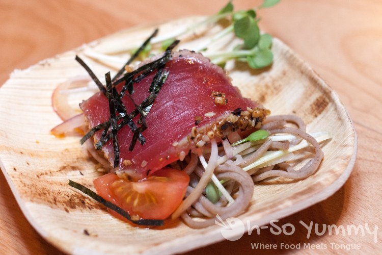 Seared Ahi Salad at Trade Winds Tavern gastropub in Convoy Seared Ahi Salad at Trade Winds Tavern gastropub in Convoy