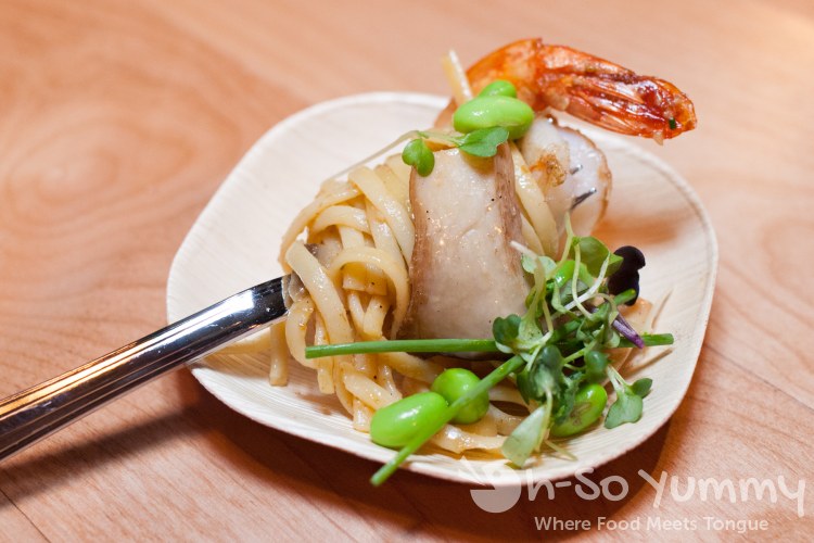 Shrimp Pasta at Trade Winds Tavern gastropub in Convoy Shrimp Pasta at Trade Winds Tavern gastropub in Convoy