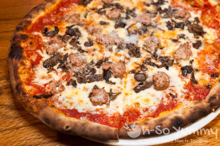 Molto Autentico Pizza at Tribute Pizza in San Diego Molto Autentico Pizza at Tribute Pizza in San Diego