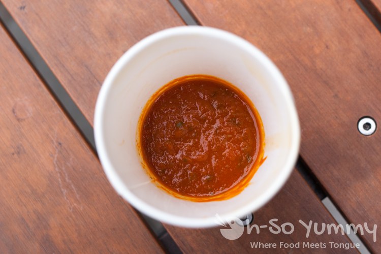 tomato basil soup from subterranean coffee boutique during tuesday taste of north park 2015 tomato basil soup from subterranean coffee boutique during tuesday taste of north park 2015