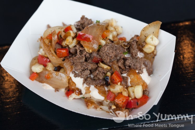 loaded tator tots from true north tavern during tuesday taste of north park 2015 loaded tator tots from true north tavern during tuesday taste of north park 2015