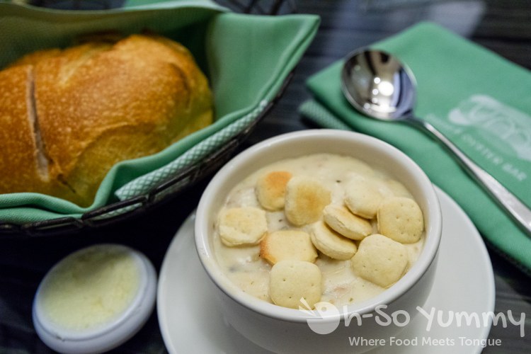 Clam Chowder at Umi Sushi and Oyster Bar at Pechanga Resort and Casino Temecula Clam Chowder at Umi Sushi and Oyster Bar at Pechanga Resort and Casino Temecula