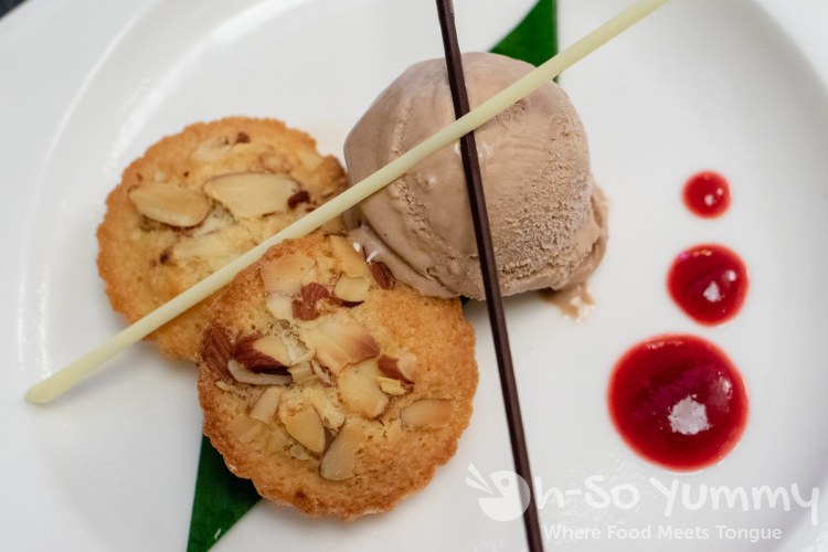 nutella ice cream at Umi Sushi and Oyster Bar at Pechanga Resort and Casino Temecula nutella ice cream at Umi Sushi and Oyster Bar at Pechanga Resort and Casino Temecula