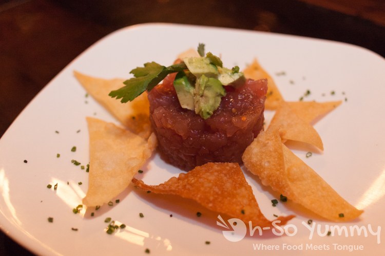 Albacore Poke at Union Kitchen and Tap in San Diego Albacore Poke at Union Kitchen and Tap in San Diego