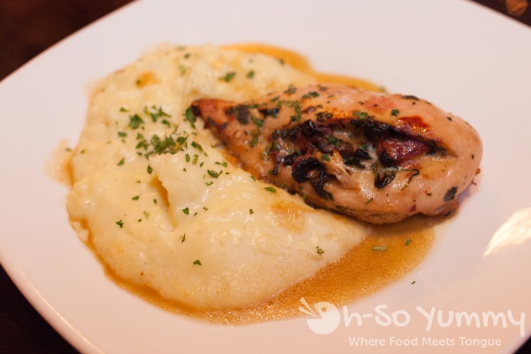 Chicken Roulade at Union Kitchen and Tap in San Diego Chicken Roulade at Union Kitchen and Tap in San Diego